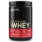 Протеиновый порошок из сыворотки с клубничным вкусом Whey Gold Standard, 310 г, Optimum Nutrition