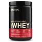 Протеиновый порошок из сыворотки с клубничным вкусом Whey Gold Standard, 310 г, Optimum Nutrition
