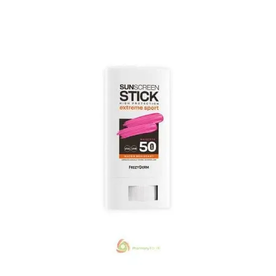FREZYDERM Солнцезащитный стик Extreme Sport SPF 50, маджента | Солнцезащитный стик для экстремальных видов спорта, 20 мл: цены и характеристики