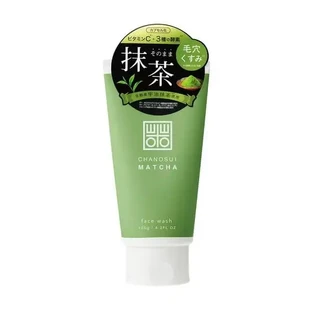 Cha No Sui, Tea Essence Matcha Foam, нежная очищающая пенка, 120 г