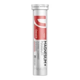 OstroVit Magnesium + Potassium, шипучі таблетки, смак грейпфрута, 20 шт.