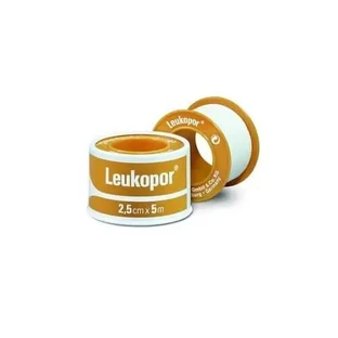 BSN MEDICAL Leukopor Клейкая лента 2,5 см × 5 м