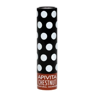 Apivita | Увлажняющий бальзам для губ «Каштан» с оттенком | 4,4 г