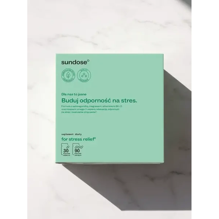Sundose For Stress Relief, капсули, 30 шт. + 90 шт.: ціни та характеристики