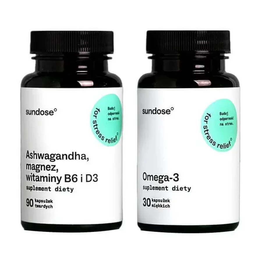 Sundose For Stress Relief, капсули, 30 шт. + 90 шт.: ціни та характеристики