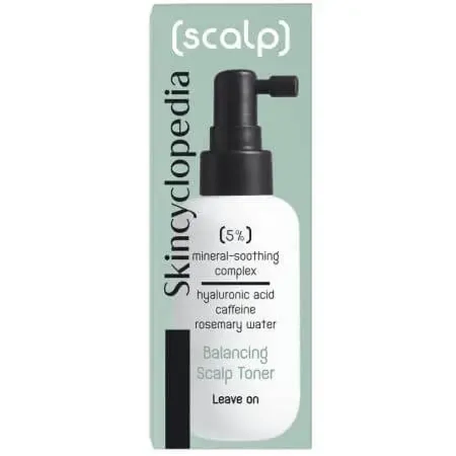 Тоник для кожи головы с гиалуроновой кислотой и кофеином Balancing Scalp Toner, 100 мл, Skincyclopedia: цены и характеристики