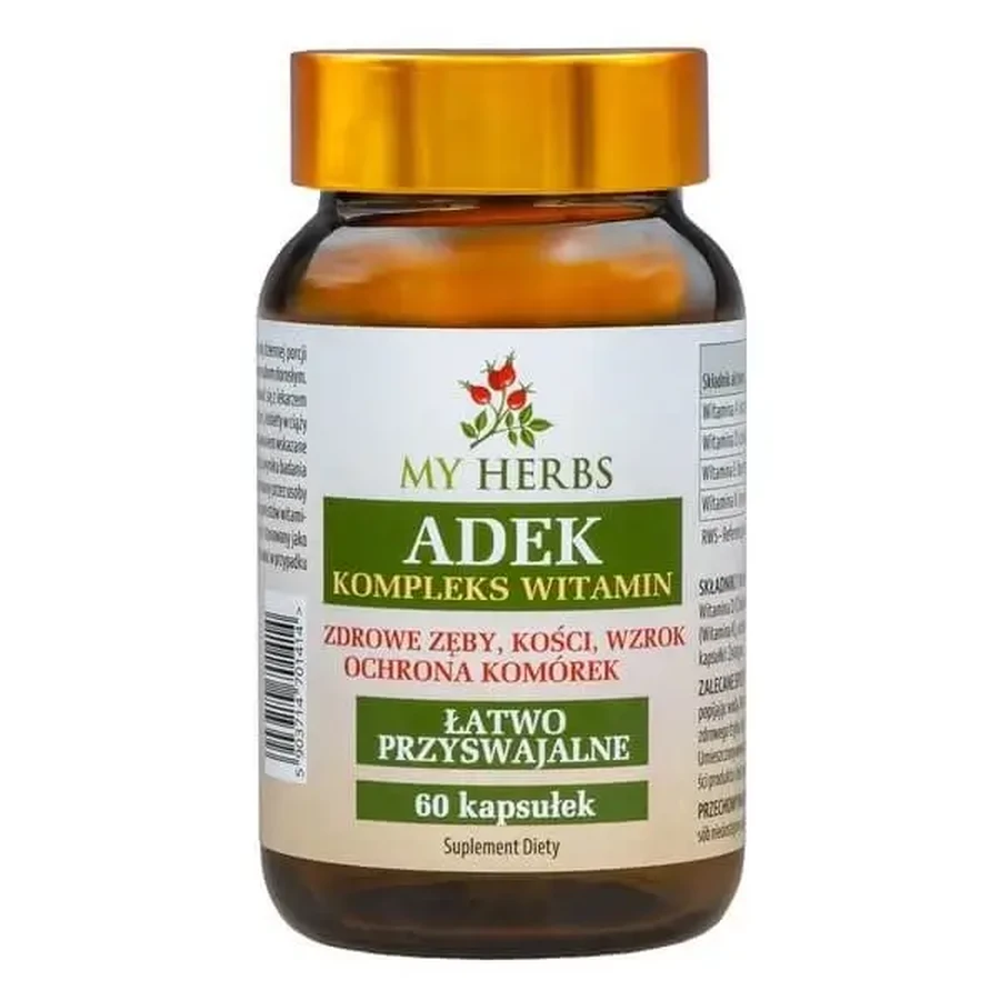 Bio Herbs ADEK Витаминный комплекс, капсулы, 60 шт.: цены и характеристики