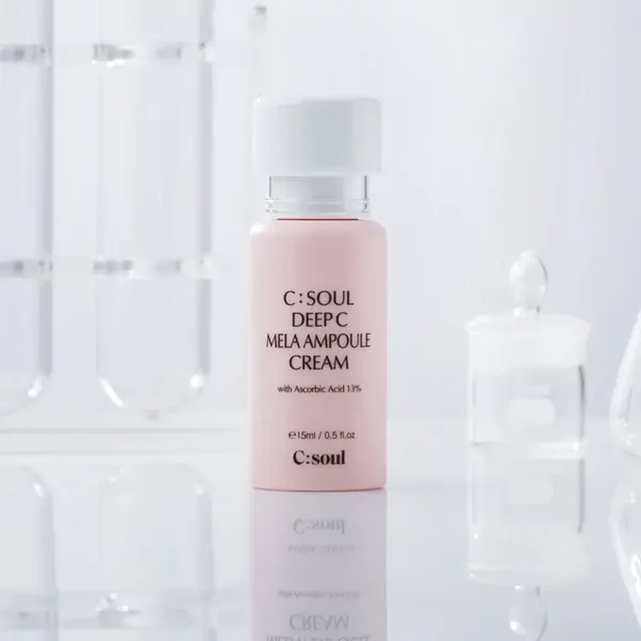 C:Soul Deep C Mela Ampoule Cream, увлажняющий крем-сыворотка для лица с витамином С, 15 мл: цены и характеристики