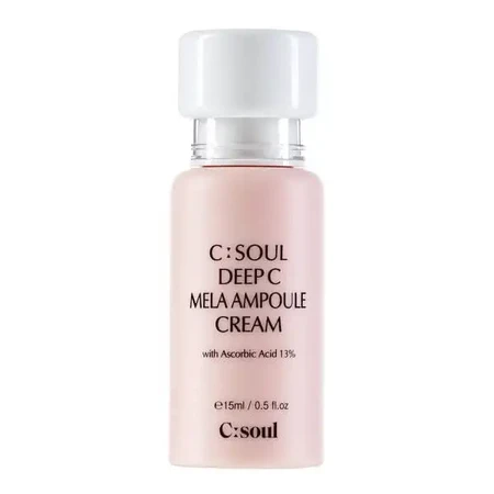C:Soul Deep C Mela Ampoule Cream, увлажняющий крем-сыворотка для лица с витамином С, 15 мл: цены и характеристики