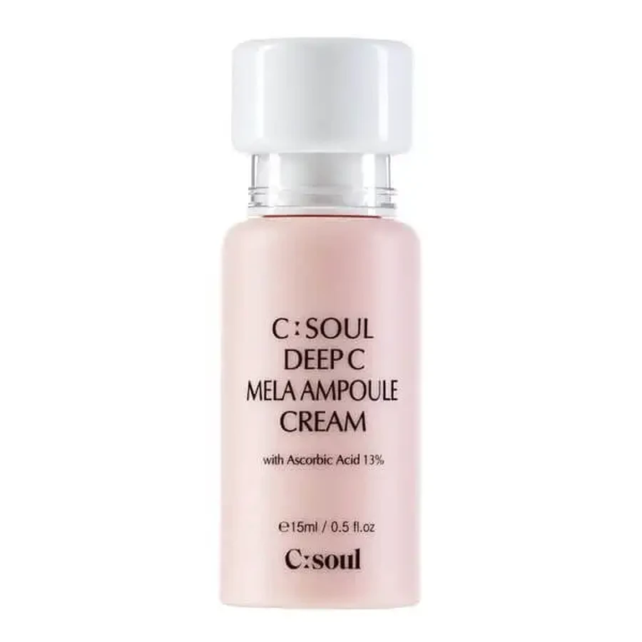 C:Soul Deep C Mela Ampoule Cream, увлажняющий крем-сыворотка для лица с витамином С, 15 мл: цены и характеристики