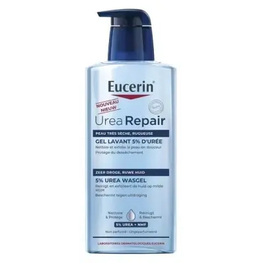 Eucerin UreaRepair Очищающий гель с 5% мочевиной, 400 мл: цены и характеристики