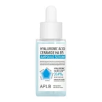 APLB Hyaluronic Acid Ceramide HA B5 Ampoule, зволожуюча сироватка для обличчя з гіалуроновою кислотою, церамідами та вітаміном B5, 40 мл: ціни та характеристики