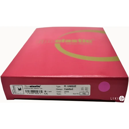 Бюстгальтер компрессионный pi unique comfort 70 C, розовый: цены и характеристики