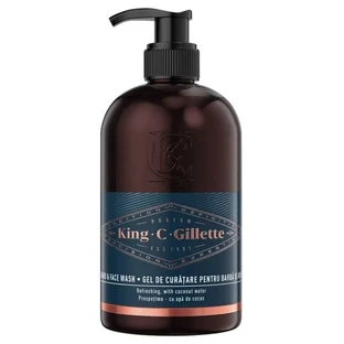 GILLETTE King C Средство для умывания и бритья King C Мужское средство для умывания и бритья 350 мл