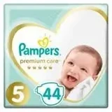 PAMPERS Premium Care, велике пакування № 5 (11–16 кг), 44 шт.