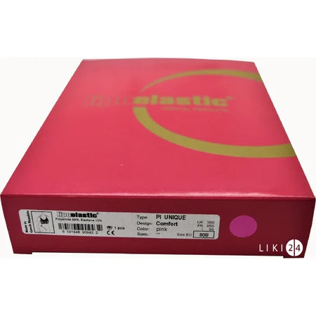 Бюстгальтер компресійний pi unique comfort 80 B, рожевий: ціни та характеристики