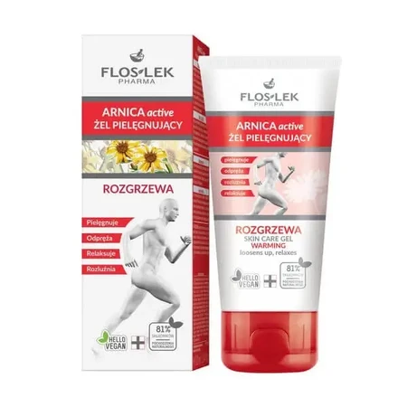 Flos-Lek Arnica Active, доглядовий гель із зігріваючим ефектом, 100 мл: ціни та характеристики