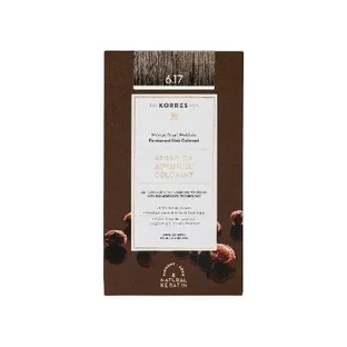 KORRES Argan Oil Advanced Colorant 6.17 Тёмный блонд с бежевым оттенком