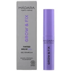 Madara Grow &amp; Fix Tinted Brow Gel, гелевая сыворотка для укладки бровей, Ash Brown 4, 4,25 мл: цены и характеристики