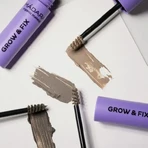 Madara Grow &amp; Fix Tinted Brow Gel, гелевая сыворотка для укладки бровей, Ash Brown 4, 4,25 мл: цены и характеристики