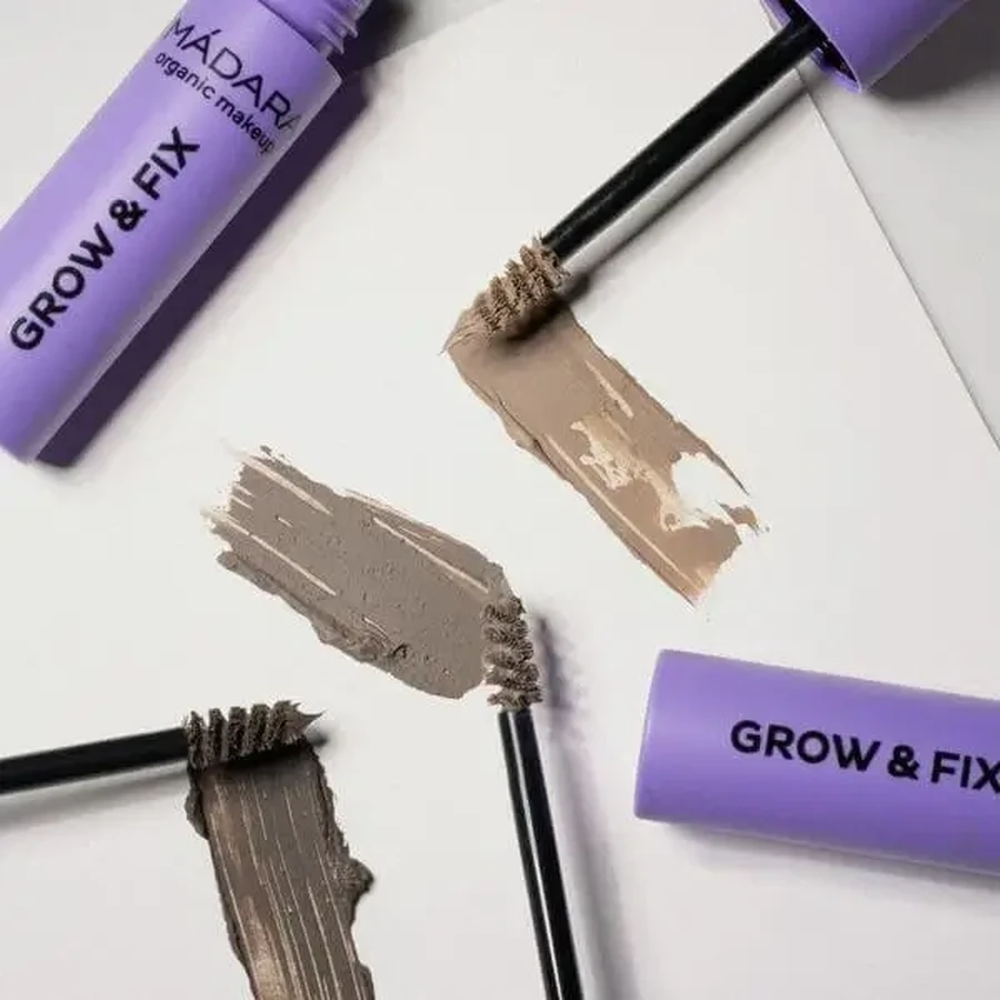 Madara Grow &amp; Fix Tinted Brow Gel, гелевая сыворотка для укладки бровей, Ash Brown 4, 4,25 мл: цены и характеристики