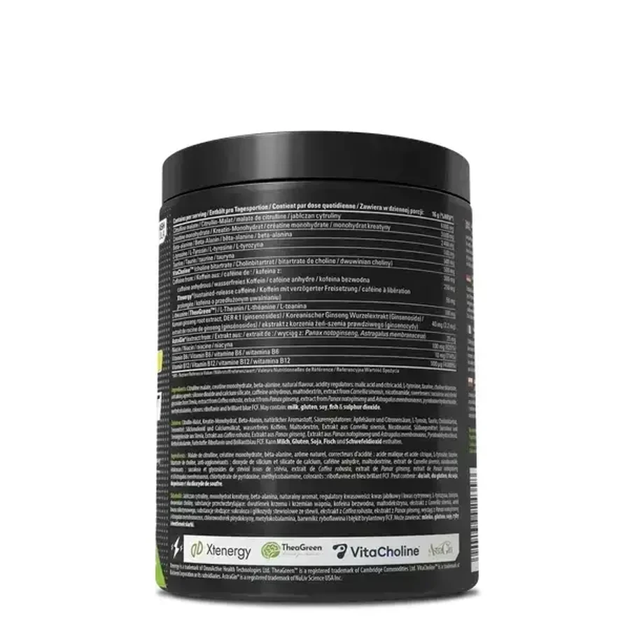 Skill Nutrition Pre-Workout, порошок, вкус «зелёное яблоко», 400 г: цены и характеристики