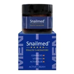 Snailmed, ліпоактивний крем для обличчя для чоловіків з церамідами, алое та вітаміном Е, 60 мл: ціни та характеристики