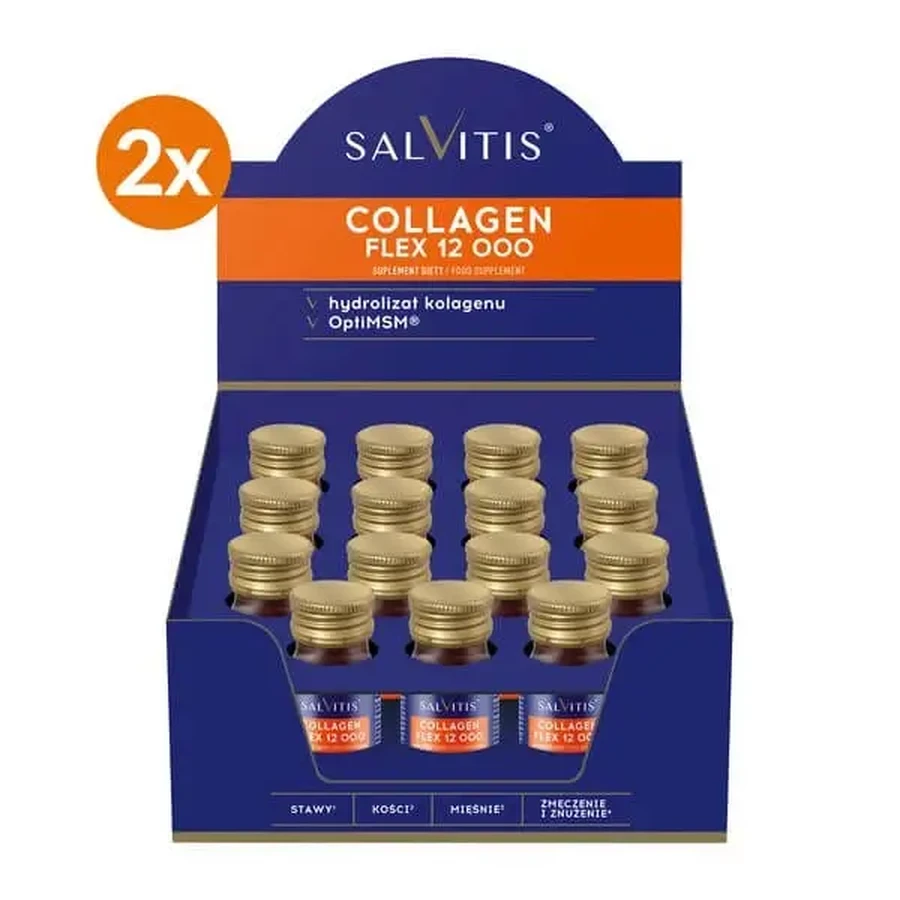 Набір Salvitis Collagen Flex 12000, рідина, 30 мл × 30 шт.: ціни та характеристики