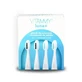 Vitammy Luna+, насадки для звуковой зубной щетки, 4 шт.