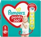 PAMPERS Штанці 360° Дитячі підгузки — розмір №5 (12 кг–17 кг) 28 штук