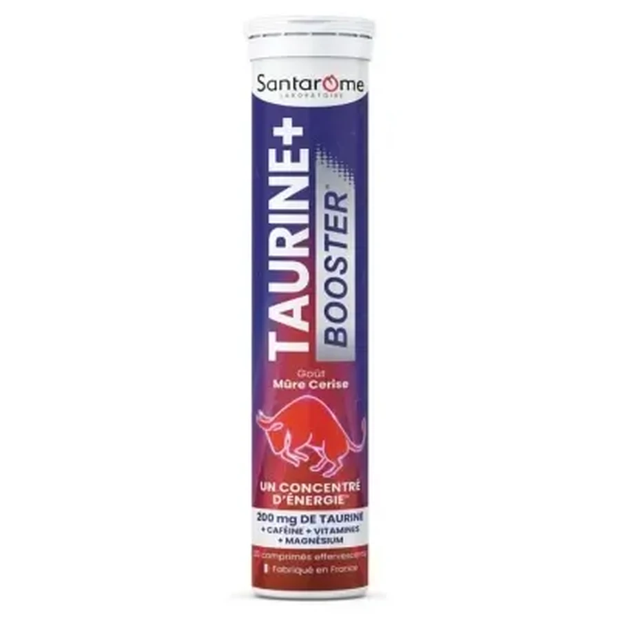 Santarome Taurine+ Booster, 20 шипучих таблеток: цены и характеристики
