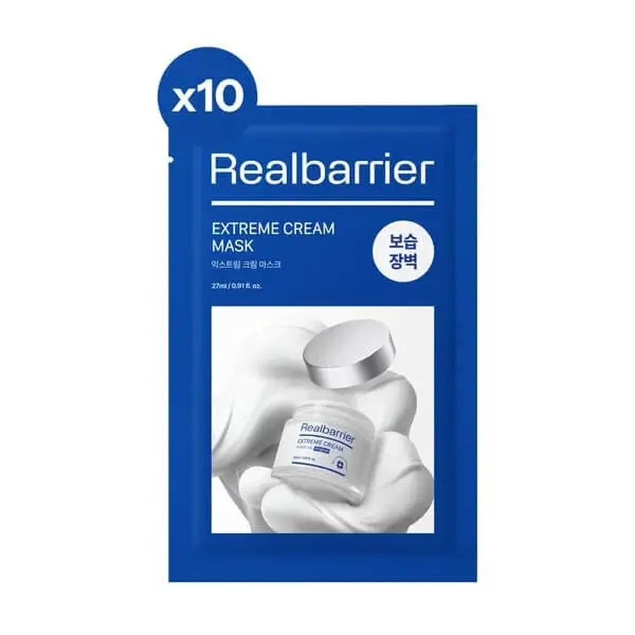 Real Barrier Extreme, увлажняющая маска для лица, 10 х 27 мл: цены и характеристики