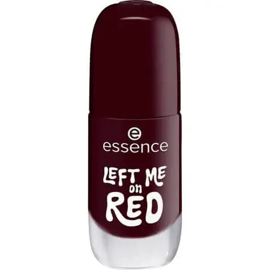 Лак для ногтей 12 Left Me On The Red, гелевый лак, 8 мл, Essence: цены и характеристики