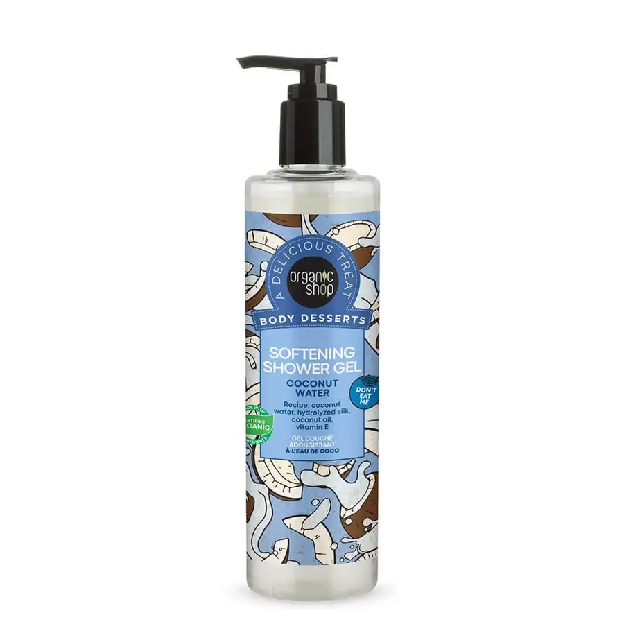 NATURA SIBERICA Organic Shop Body Desserts Coconut Water, нежный гель для душа, 280 мл: цены и характеристики