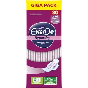 EVERYDAY Giga Pack Hyperdry Maxi Night Ultra Plus, 30 штук