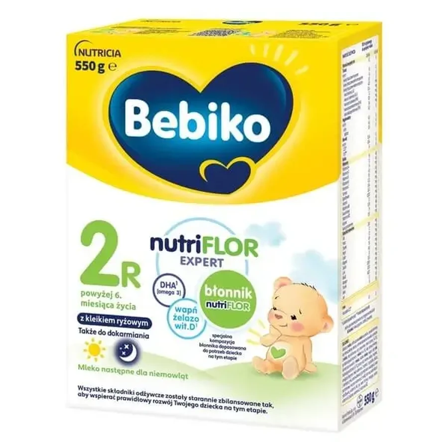 Bebiko 2R NutriFlor Expert, молочная смесь для детей старше 6 месяцев, порошок, 550 г: цены и характеристики