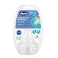 CHICCO Physio Anti-Colic силиконовая соска с нормальным потоком (2 капли) для детей от 2 месяцев, 2 шт.