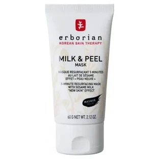 Erborian Milk & Peel — 5-хвилинна регенеруюча маска з кунжутним молоком, 60 г