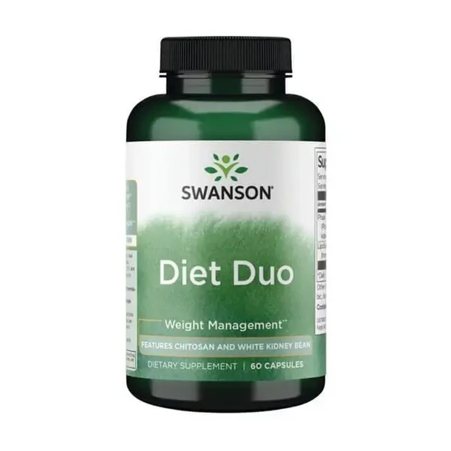 Diet Duo с хитозаном и белой фасолью, капсулы, 60 шт.: цены и характеристики