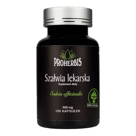 Proherbis Шавлія лікарська, капсули, 100 шт.: ціни та характеристики