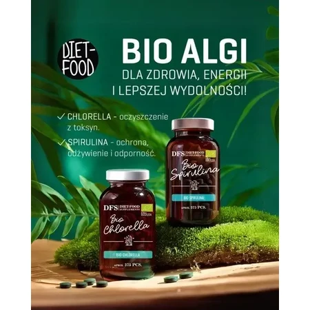 Diet-Food Bio Спирулина, таблетки, 375 шт.: цены и характеристики