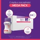 Nutridrink Protein Omega 3, набор MEGA Pack со вкусом клубники и малины (6 × 4) по 125 мл