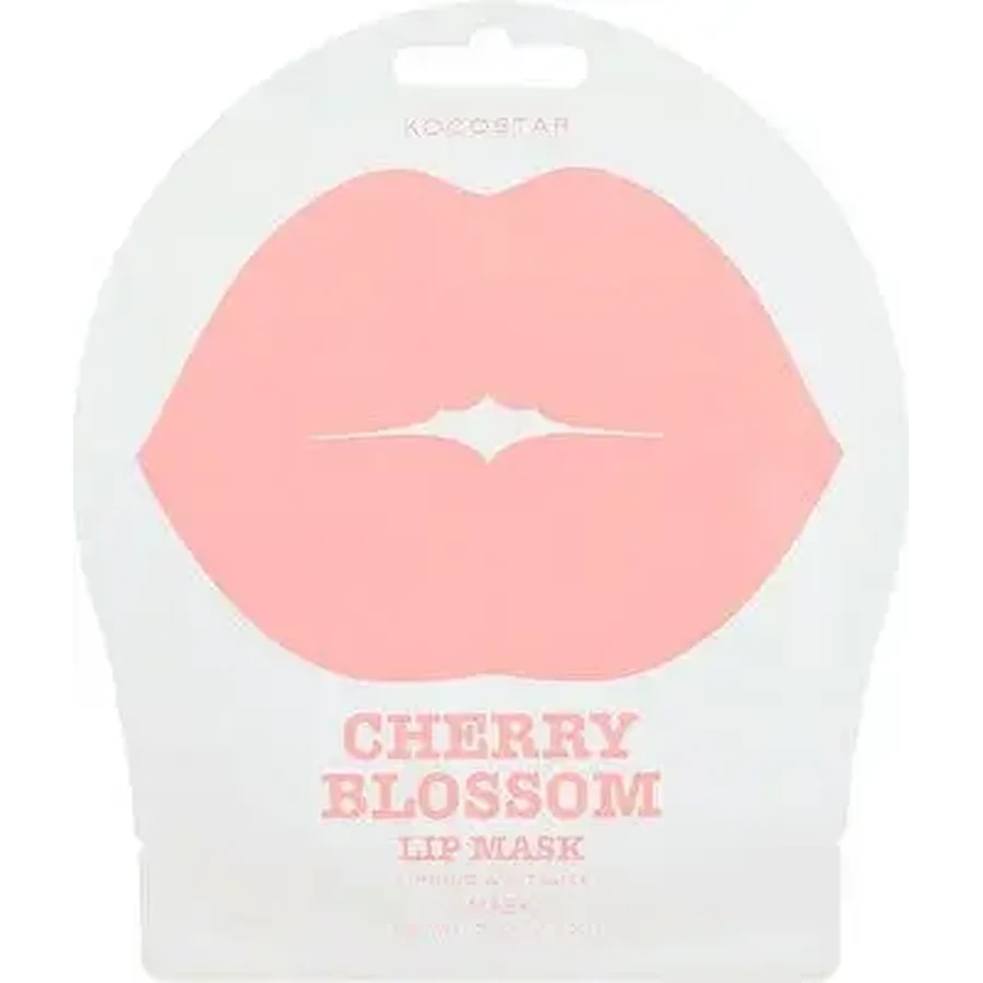 KOCOSTAR Lip Mask Cherry Blossom — гідрогелеві пластири для пружності та догляду за губами, 1 шт.: ціни та характеристики
