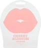 KOCOSTAR Lip Mask Cherry Blossom — гідрогелеві пластири для пружності та догляду за губами, 1 шт.
