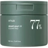 ANUA Очищающие салфетки Heartleaf 77% — отшелушивающие и увлажняющие салфетки для ежедневного использования (70 × 2 мл) 160 мл
