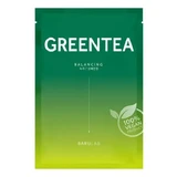 Barulab Green Tea, маска-салфетка с зеленым чаем, 23 г