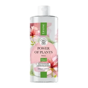 Lirene Dermoprogram Power of Plants «Роза», успокаивающая мицелярная вода 3 в 1, 400 мл