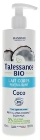 Natessance Органический восстанавливающий лосьон для тела с кокосом, 400 мл