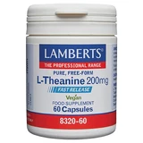Lamberts L-теанин 200 мг, 60 капсул