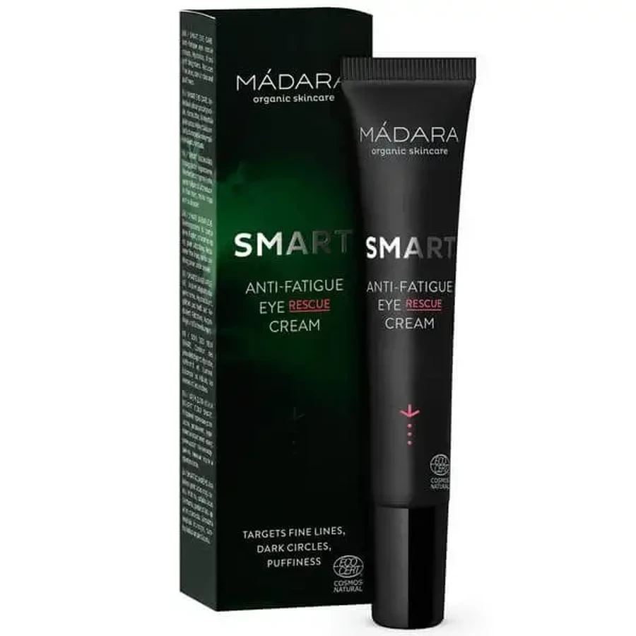 Madara Smart Anti-fatigue Eye Rescue Cream, крем для кожи вокруг глаз, 15 мл: цены и характеристики